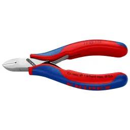 KNIPEX CUTTER, RED HANDLES, 77 02 115-image-36
