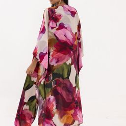 THR3Letter Printed Top & Shurg With Trouser Co-Ords image 2
