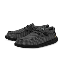 HEYDUDE Men Woven Design Loafers-26