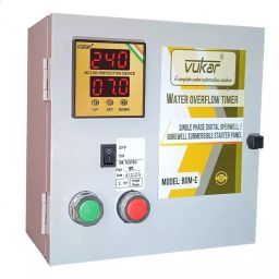Vukar 1.5HP 1Phase Borewell Submersible Starter with Motor Protection and Motor Off Timer-1