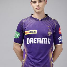 playR KKR Official Match Printed Mandarin Collar Dri-FIT  Jersey T-shirt-image-27