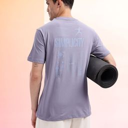 HRX by Hrithik Roshan Men Pure Cotton Printed Yoga T-shirt-picture-48
