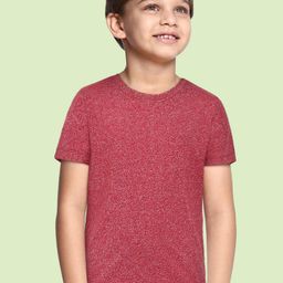 METRO KIDS COMPANY Boys Red Solid T-shirt-image-71