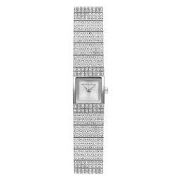 Michael Kors Women Embellished Dial & Stainless Steel Straps Analogue Watch AK_MK4886-11