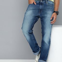 Levis Men Mid Rise 513 Slim Straight Fit Heavy Fade Stretchable Jeans-picture-37