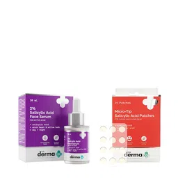 The Derma co. 2% Salicylic Acid Serum 30 ml + 24 Patches Micro-Tip Salicylic Acid Patches-23