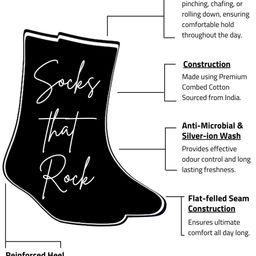 Dynamocks Pack Of 4 Patterned Calf Length Socks image 2