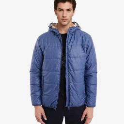 Rare Rabbit Blue Regular Fit Print Jacket-29