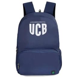 United Colors of Benetton Brixen Navy Polyester Printed Backpack-picture-46