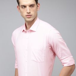 Park Avenue Pure Cotton Self Design Textured Formal Shirt-image-53