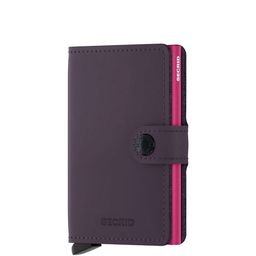 SECRID Purple-Fuchsia Matte Miniwallet-65