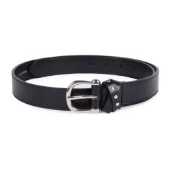 Van Heusen Black Leather Waist Belt for Women-image-72