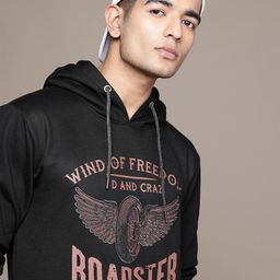 The Roadster Lifestyle Co. Printed Hooded Sweatshirt-picture-41