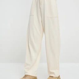 Studiofit by Westside Off-White Solid High-Rise Track Pants-image-96