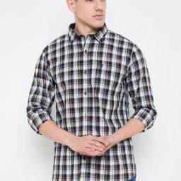 Duke Multi Slim fit Checks Shirt-image-51