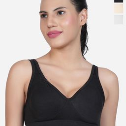 SHYAM SONS FLAIR Curvv Pack Of 3 Full Coverage Seamless Sports Bra-28