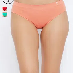 C9 AIRWEAR Women Pack of 3 Seamless Hipster Briefs-image-36