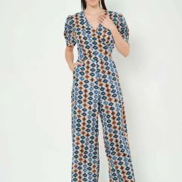 Brinns Multicolor Regular Fit Printed Jumpsuit-picture-28