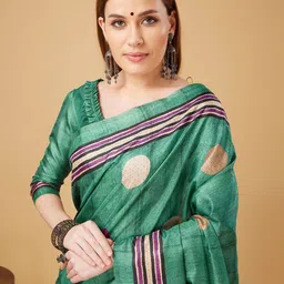 DOI MOI  Banarasi Saree-image-47