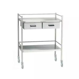 IB BASICS Instrument Trolley Stainless Steel BoxType, 11059-45