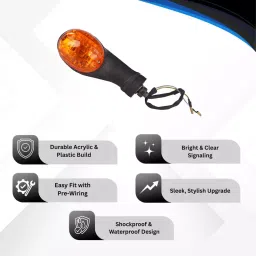 Varroc Indicator for Hero Hero C-100, K353027000 (Pack of 2) image 4