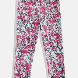 Puma Girls dryCELL TRAIN FAVORITE Youth Three-Fourth Training Tights-30