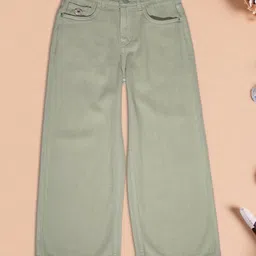 V-Mart Girls Regular Fit Mid-Rise Light Fade Jeans-image-48