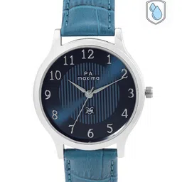maxima Men Leather Straps Analogue Watch 44965LMGI-image-75