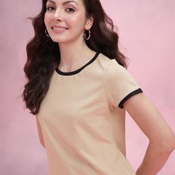 DressBerry Contrast Trims T-shirt-image-15