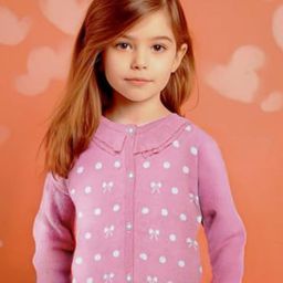 MOMISY Unisex Kids Floral Cardigan-image-93