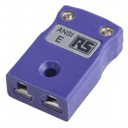 RS PRO In-Line Thermocouple Connector for Type E Thermocouple Miniature ANSI Standard, 7691120-image-61