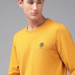 U.S. Polo Assn. Men Mustard Pullover-image-88