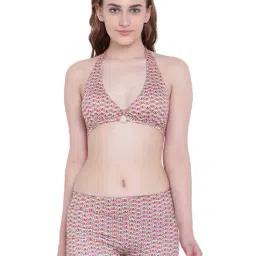 La Intimo White Printed Tankini-image-37
