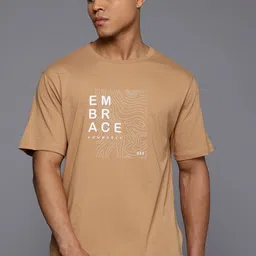 HRX by Hrithik Roshan Printed Pure Cotton Yoga T-shirt-picture-48