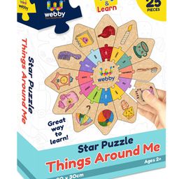 Webby Things Around US Jigsaw Puzzle Mutlicolour - 25 Pieces-28