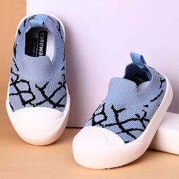 Cute Walk by Babyhug Casual Shoes - Blue White-image-56