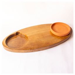 Byora Homes Wooden Terra Chop-up Chopping board - 1.07 kgs-24