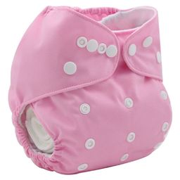 Sparkle Joy Washable & Reusable Cloth Diaper Pocket Without Inserts - Pink-21