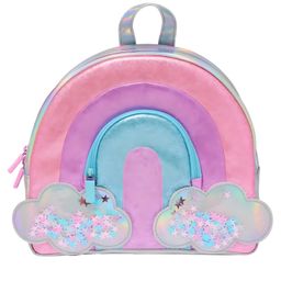 SCHOOLISH Small Stylish Picnic Bag for Kids sparkly rainbow design- PACK OF 1- COLOR MAY VARY-image-55