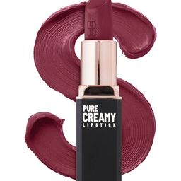 SWISS BEAUTY Pure Creamy Matte Lipstick with Vitamin E & Tea Tree Oil - Vintage Plum 16-image-19