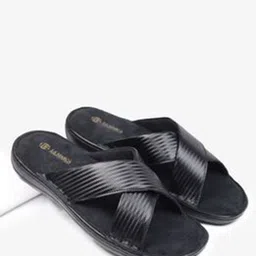 LA MARCA Men Striped Leather Slip-On Sneakers-image-32