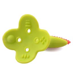 Numum Silicone Orange & Strawberry Shape Teether Pack of 2 - Multicolour (Color and design may vary) image 2