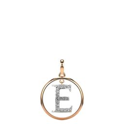 VALANOVA 14K Rose Gold Plated 0.33Ct Lab Grown Diamond Pendant-image-77
