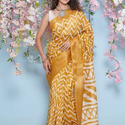 LABEL KASHI Banarasi Border Zari Saree-picture-26