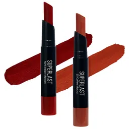 ME-ON Set of 2 Superlast Matte Lipstick - Shade 04 & 15-34