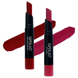 ME-ON Set of 2 Superlast Matte Lipstick - Shade 04 & 08-14