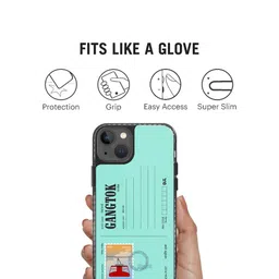 DailyObjects Printed Postcard Design iPhone 14 Plus Phone Back Case image 4