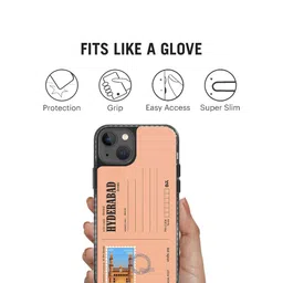 DailyObjects Postcard Printed iPhone 14 Plus Phone Back Case image 4