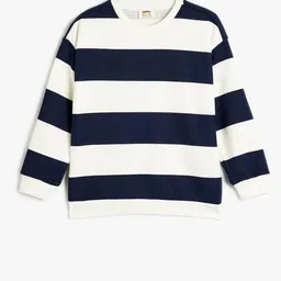 Koton Boys Striped Sweatshirt-picture-25
