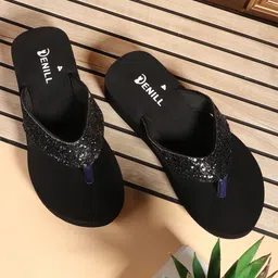 Denill Women Open Toe Flats-11